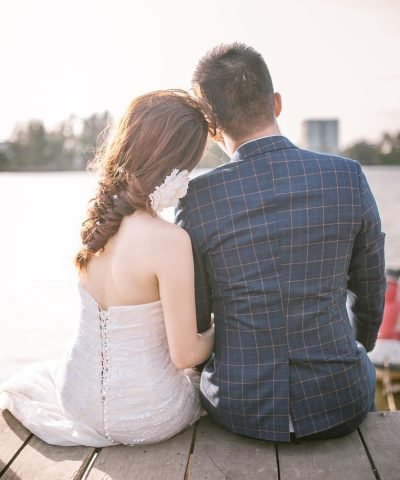 couple, wedding, love, back, lovers, relationship, newlyweds, marriage, bride, groom, sit, sitting, together, man, woman, dress, female, romantic, pier, jetty, dock, couple, wedding, wedding, wedding, wedding, wedding, lovers, relationship, marriage